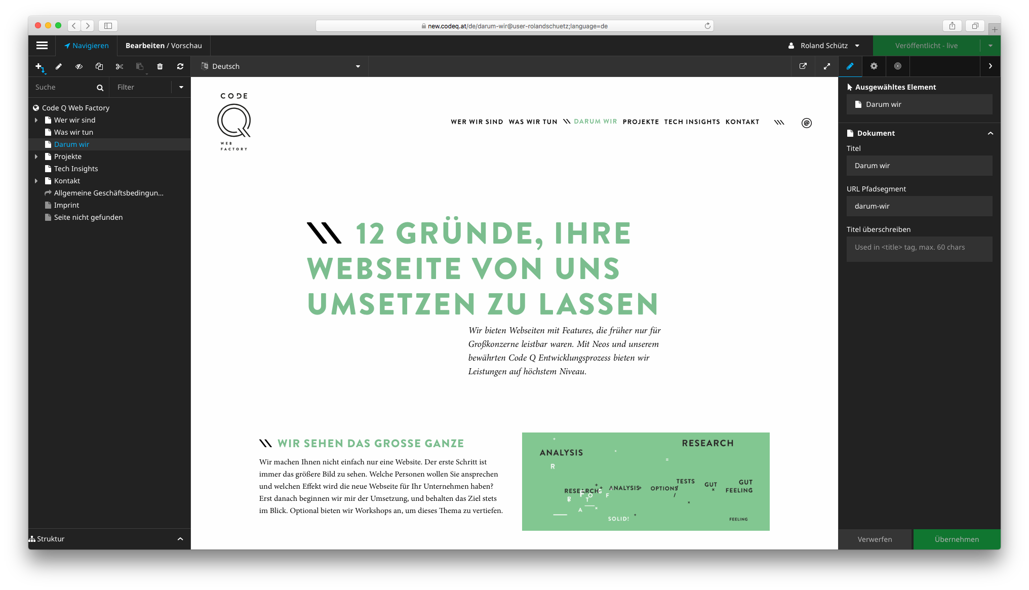 Die perfekte Administration