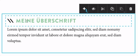 Direktes Bearbeiten